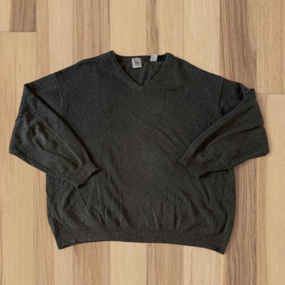 Grunge grandpacore green oversized knit sweater by Latitude